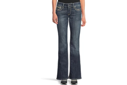 Джинсы Ariat R.E.A.L. Bootcut Stetch Entwined Jeans in Festival Blue