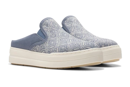 Clarks Audreigh Cove blue textile
