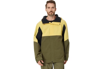 Мужская куртка Volcom Snow Brighton Full Zip, зеленая