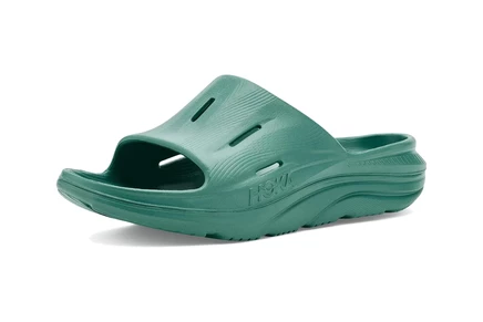 Унисекс шлепанцы Hoka Ora Recovery Slide 3, зеленые