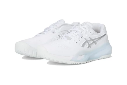Женские кроссовки ASICS Gel-Resolution X white/pure silver