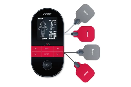 Beurer 3-in-1 TENS EMS Unit with Heat Therapy black