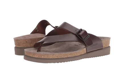 dark brown waxy leather