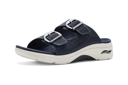 SKECHERS Go Walk Arch Fit 2.0 Sandals - Showstopper navy