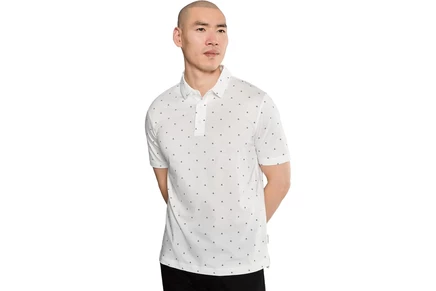 Мужская рубашка Armani Exchange All Over Logo Polo