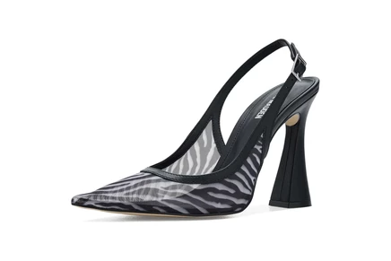 Steve Madden Blare zebra mesh