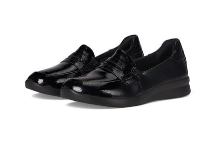Женские балетки Clarks Ellowyn Penny, черные