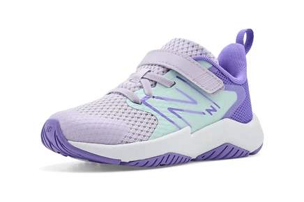 Детские кроссовки New Balance Kids Rave Run v2, лилово-зеленые