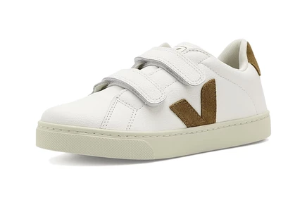 Детские кроссовки VEJA Small Esplar, бело-бежевые