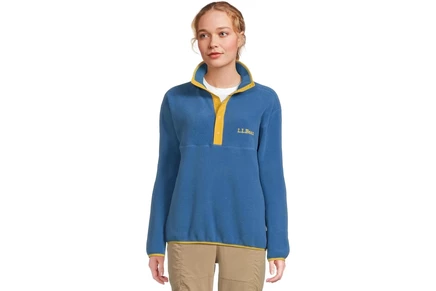 Женский свитшот L.L.Bean Adults Beans Classic Fleece Pullover