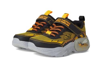 Кроссовки детские Skechers Creature-Crawlers, черно-желтые