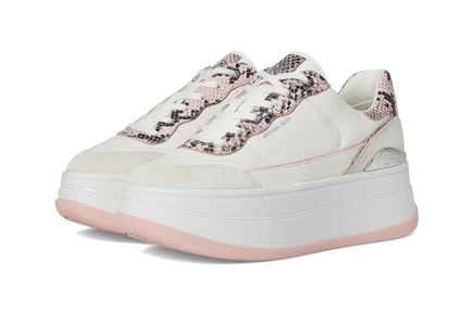 Женские кроссовки MICHAEL Michael Kors Hayes Lace Up, дымчато-розовые