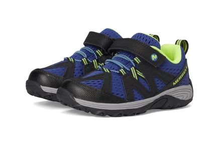 Детские походные ботинки Merrell Ridge Trek, черно-синие