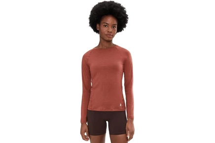 Женский базовый слой Smartwool Classic Merino, терракотовый