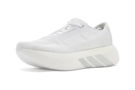 adidas Hyperboost Edge Running Shoes white/silver metallic/zero metallic