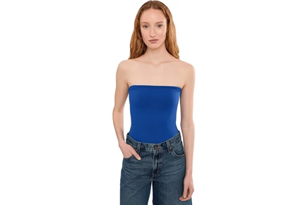 Женский топ Free People The Carrie Tube, фиолетовый