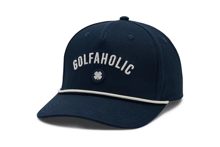 Унисекс кепка Black Clover Golfoholic Lid 2, сине-белая