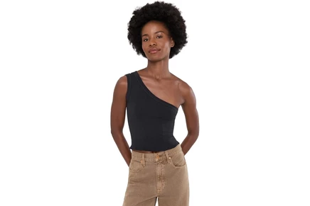 Топ Free People So Soft Seamless Modal Asymmetrical Cami