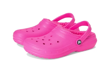 Детские сабо Crocs Classic Lined, розовые