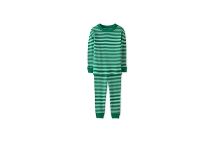 Пижама Hanna Andersson Striped Long John Pajama Set (Infant/Toddler/Little Kid/Big Kid)