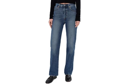 Джинсы Levis Premium Ribcage Full Length