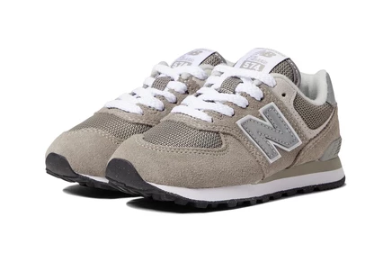 Детские кроссовки New Balance 574 Core, серо-белые