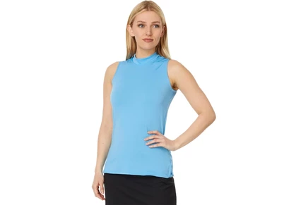 adidas Golf Ultimate365 Mock Sleeveless Polo