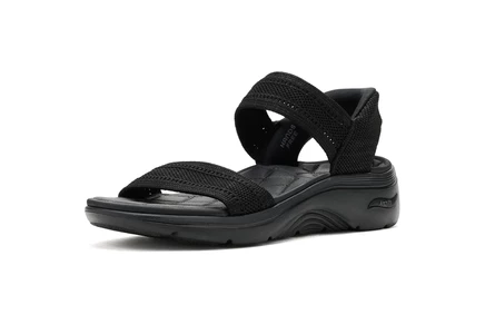 Сандалии SKECHERS Performance On-The-Go Hands Free Slip-ins GO Walk Arch Fit 2.0 Sandals Shiny Knit