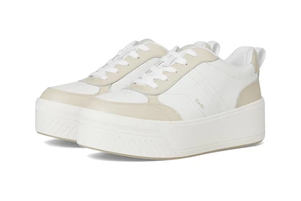 Женские кроссовки Keds Skyler II Lace-Up white/beige leather