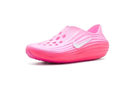 pinksicle/metallic silver/pink foam