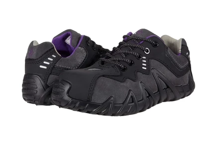 Женские защитные кроссовки Terra Spider CT, черно-фиолетовые