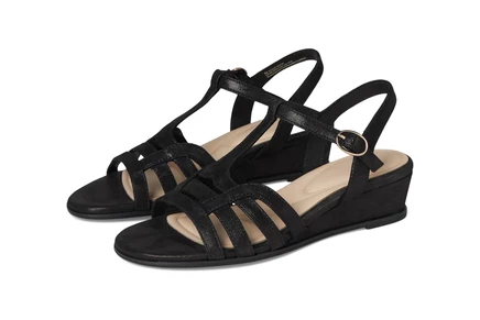 Sofft Scarlet black metallic