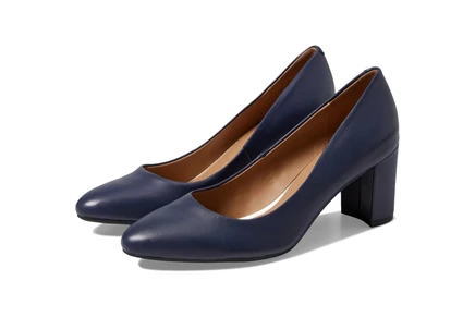 Aerosoles Betsy navy leather