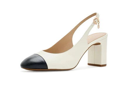 MICHAEL Michael Kors Piper Flex Sling Pumps eggshell