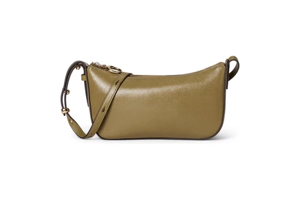 Женская сумка через плечо Kate Spade New York Halo Glazed Leather Crossbody