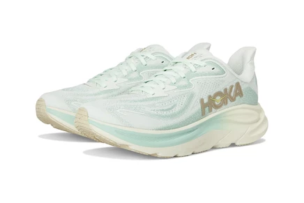 Женские кроссовки Hoka Clifton 10 sea glass/jadeite