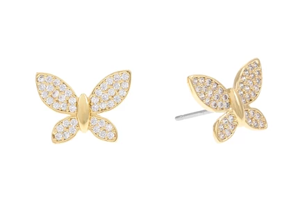 Серьги Kate Spade New York Pave Butterfly Studs