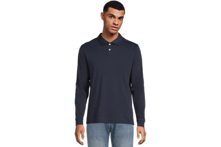 Поло L.L.Bean Comfort Stretch Performance Polo Long-sleeve Slightly Fitted