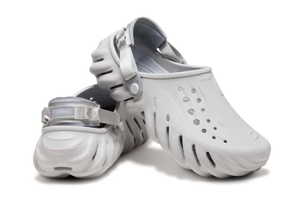Унисекс сабо Crocs Echo Clog, серо-голубые