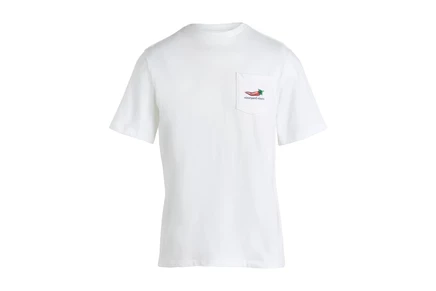 Мужская рубашка Vineyard Vines Kids Hot Chili Dog Short Sleeve Tee (Toddler/Little Kid/Big Kid)