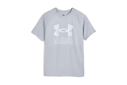 Шорты Under Armour Kids Tech Hybrid Print Short Sleeve T-Shirt (Big Kid)