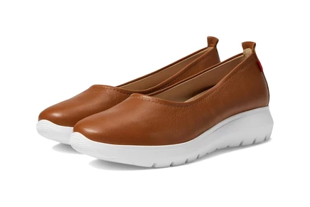 Женские лоферы Marc Joseph New York Jamie Street, коньячные