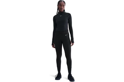 Лонгслив Nike Pro Dri-FIT Warm Long Sleeve Grid Graphic Top