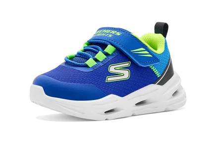 Детские кроссовки Skechers LilGlide, сине-салатовые