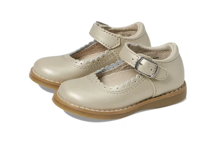 Туфли для девочек FootMates Allie, золотистые