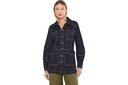 Куртка Liverpool Los Angeles Lantern Sleeve Denim Jacket