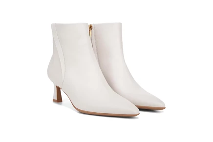 warm white leather