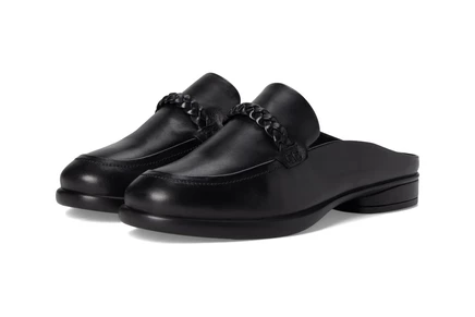 ECCO Sculpted Luxury Braided Mule black