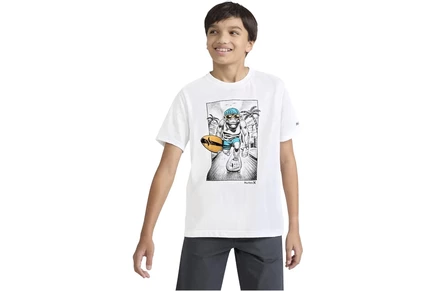 Детская футболка Hurley Beach Monkey, белая