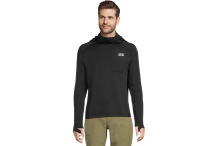 Мужское флисовое худи Mountain Hardwear Up First, черное